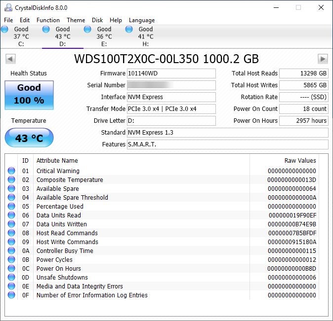 My Wd Black Nvme Ssd Running Slow Redflagdeals Com Forums