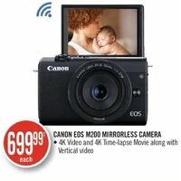 Canon EOS M200 Mirrorless Camera