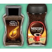 Nescafe or Taster's Choice Instant Coffee