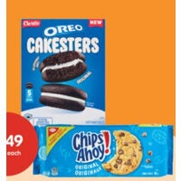 Betty Crocker Dunkaroos, Christie Cakesters Snack Cakes or Family Size Cookies
