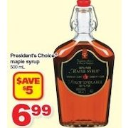 president choice maple syrup halal