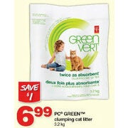 PC Green Clumping Cat Litter - $6.99 ($1.00 off)