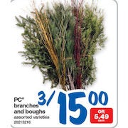 PC Branches and Boughs - 3/$15.00