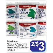 Beatrice Sour Cream - 2/$3.00