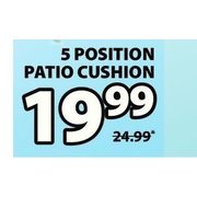 5 Position Patio Cushion - $19.99 (Up to 30% off)