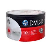 Hp 16X Dvd-R 50-Pack Media - $11.99