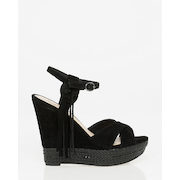 Suede Open Toe Wedge Sandal - $99.99 (39% off)