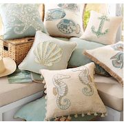 Assorted Coastal Pillows  - From $44.95