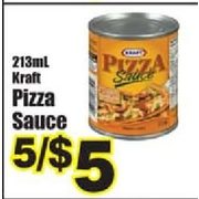 Kraft Pizza Sauce - 5/$5.00