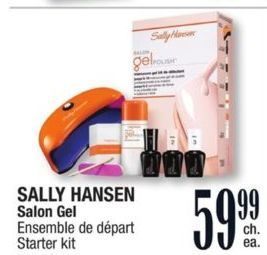 Jean Coutu Sally Hansen Salon Gel Starter Kit Redflagdeals Com