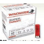 Winchester Super-Target Target Load Shotshells - $8.97