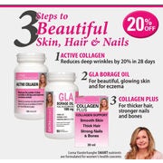 Active Collagen, Gla Borage Oil, Collagen Plus Skin, Hair & Nails - 20% off