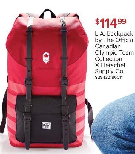 Herschel cheap olympic backpack