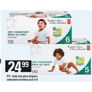PC Club Size Plus Diapers - $24.99