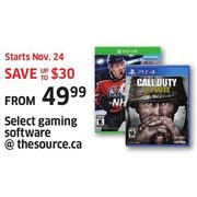 Select Gaming Software - Nov. 24-26 Only - From $49.99 (Up to $30.00 off)