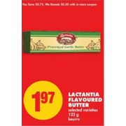 Lactantia Flavoured Butter - $1.97