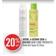 20% Off A-Derma Skin Care Products