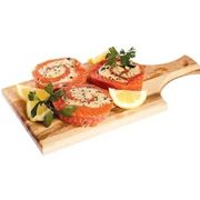 Atlantic Salmon Pinwheel Spinach & Feta or Crab - $6.99
