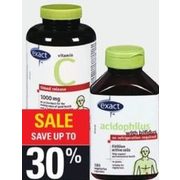 Exact Vitamins or Supplements - Up to 30% off