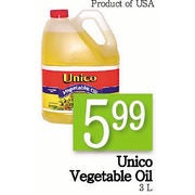 Unico Vegetable Oil  - $5.99