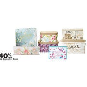 All Decorative Boxes - 40% off