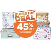 All Spring & Summer Decorative Boxes - 45% off
