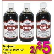 Benjamin Vanilla Essence - 2/$5.00