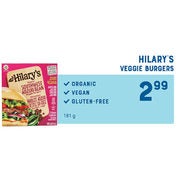 Hilary's Veggie Burgers - $2.99