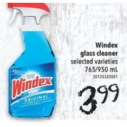 Windex Glass Cleaner - $3.99