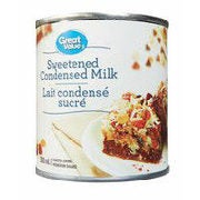 Great Value Sweetened Condensed Milk - $2.97/300ml