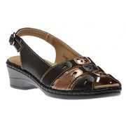 Sandal Black/Bronze By Shoe Tech - $59.99 ($15.01 Off)