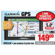 Garmin GPS - $149.00 ($50.00 off)