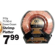 Green Ocean Shrimp Platter - $7.99