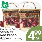 Red Prince Apples - $4.99