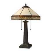 Dimond Lighting Stone Filigree Tiffany Bronze 2-light Table Lamp - $230.99 ($99.00 Off)