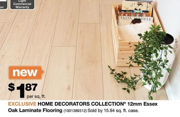 Home Depot Decorators Collection 12mm Es Oak Laminate Flooring Redflagdeals Com - Home Decorators Collection Laminate Flooring Warranty