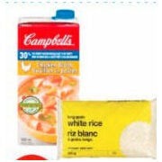 Campbell's Broth, No Name Rice or Betty Crocker Mashed Potatoes - 2/$4.00