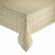 Tuscan Plaid Laminated Fabric Tablecloth And Napkins - $17.49 - $28.49