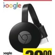 Google Chromecast - $39.00
