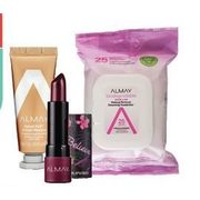 Almay Velvet Foil Cream Shadow, Lip Vibes, Biodegradable Wipes or Clear Complexion Face Cosmetics - $2.00 off