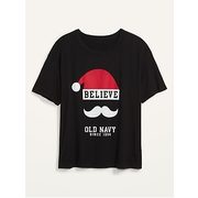 Loose-fit Christmas Graphic Plus-size Easy Tee - $17.90 ($2.09 Off)