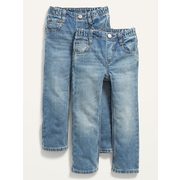 Unisex Straight Pull-on Jeans 2-Pack For Toddler - $32.00 ($7.99 Off)