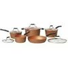 Heritage the Rock 10-Pc Forged Non-Stick Cookset - $119.99 (75% off)