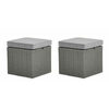 2 Pack Small Ottoman  - $399.00