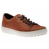 Men's Soft 7 Cognac Brown Leather Lace-up Sneaker By Ecco - $189.99 ($30.01 Off)