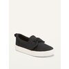 Soft-Brushed Bow-Tie Slip-On Sneakers For Toddler Girls - $24.00 ($15.99 Off)