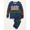 Unisex "sleep Monster" Pajama Set For Toddler & Baby - $12.00 ($4.00 Off)