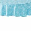 H For Happy™ Eggs Jacquard 70-Inch Round Tablecloth In Light Blue - $15.99 - $26.29