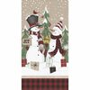 Winter Snow Friends 20-Pack Paper Guest Towels In Blue - $3.49 (3.5 Off)
