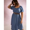 Responsible, Elbow-sleeve Fit And Flare Dress - Addition Elle - $29.99 ($59.96 Off)